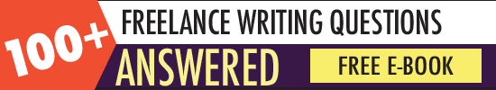 Freelance writers - free ebook