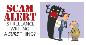 Scam alert is freelance writing a sure thing? Makealivingwriting.com