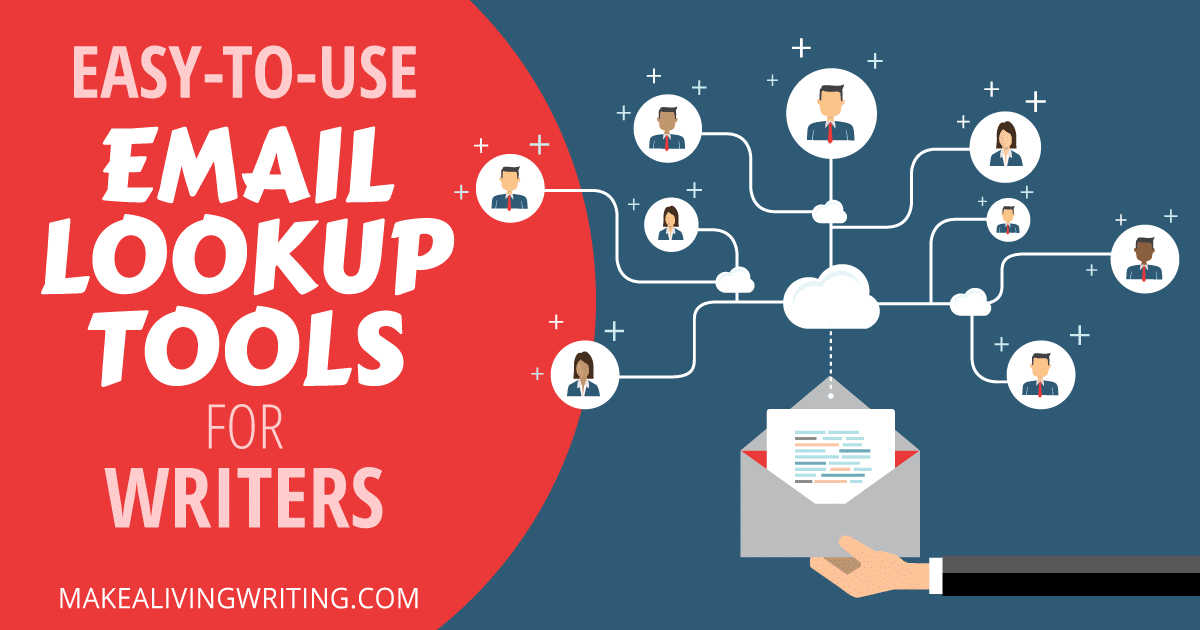 Easy-to-use email lookup tools for writers. Makealivingwriting.com