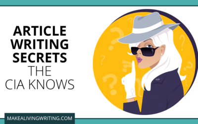 Article Writing Secrets of a CIA Analyst Turned Freelancer