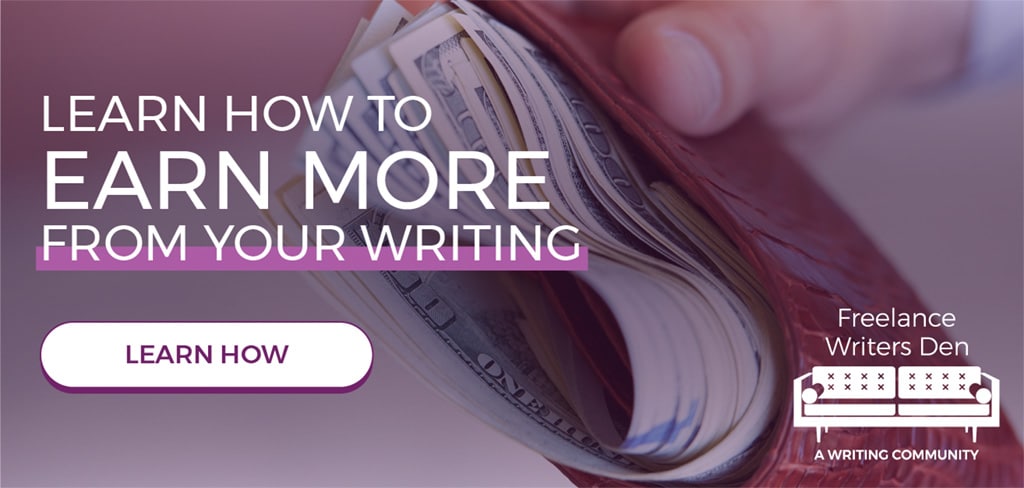 Learn how to earn more money from your writing