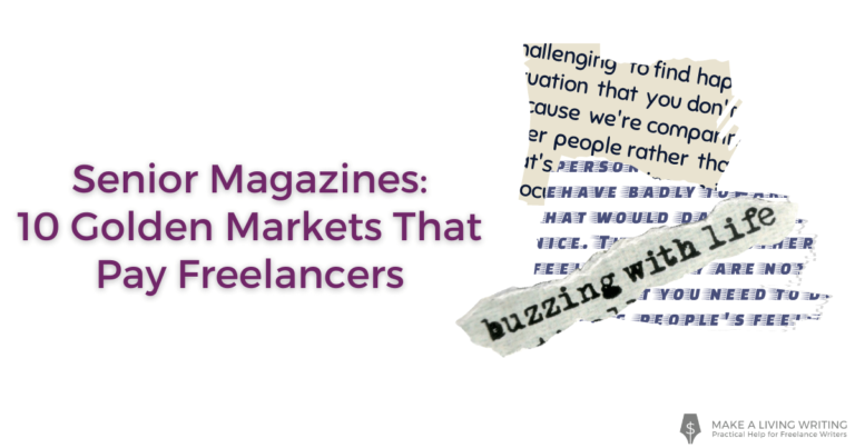 Senior Magazines: 10 Golden Markets That Pay Freelancers