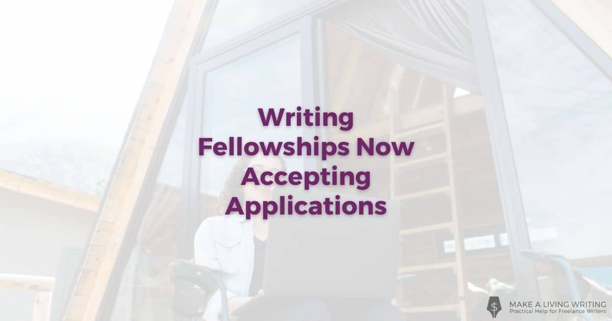 creative writing fellowship 2023