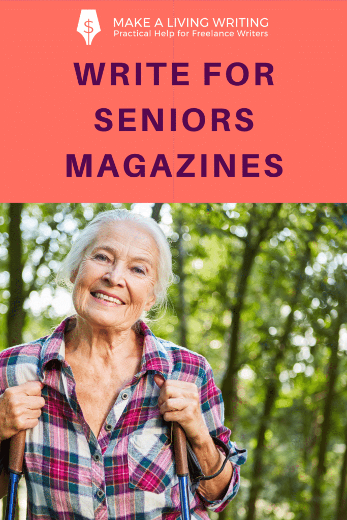 Seniors magazines and websites abound in the niche of aging well, although they don't all pay writers. We found ones that both pay writers and have circulation rates in the millions. Examples: think AARP and Reader's Digest.

If you're interested in writing for seniors and aging well publications, we've put together a short list of magazines and websites for you to start pitching to.