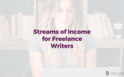 Streams of Income for Freelance Writers