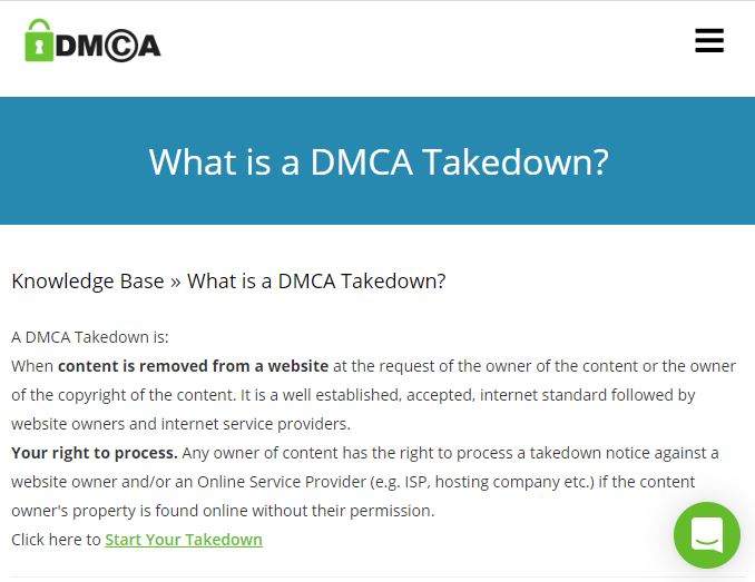 Writer Beware: DMC Takedown