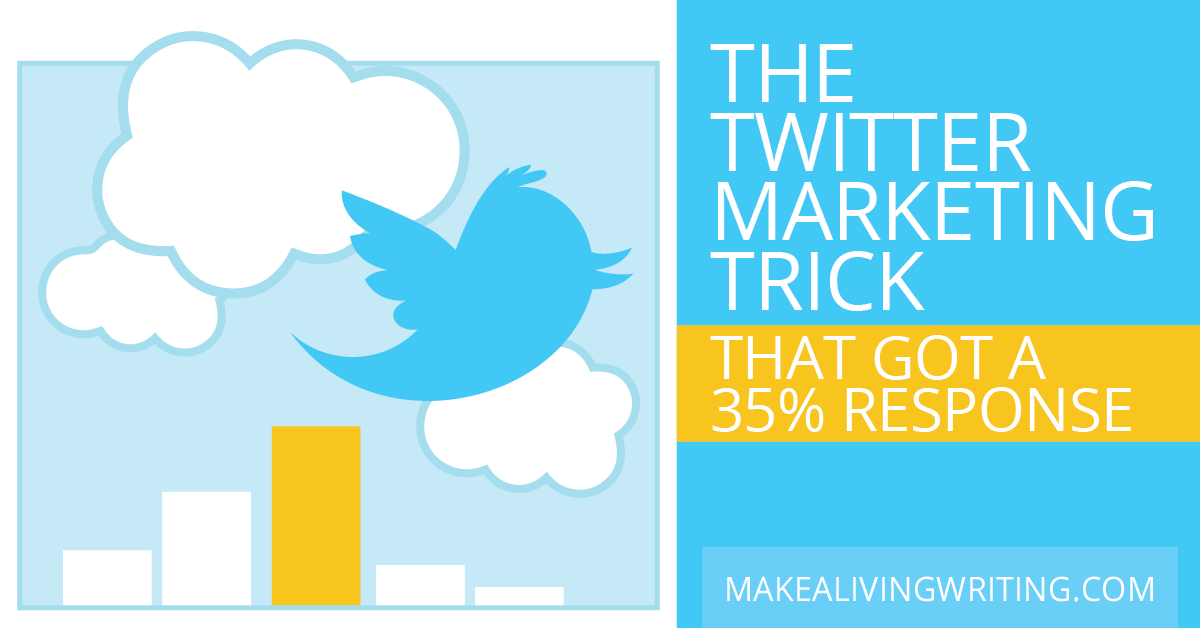 The Twitter Marketing Trick That Got a 35% Response. Makealivingwriting.com