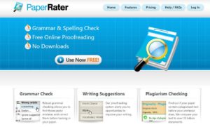 Proofreading Tools for Writers: PaperRater