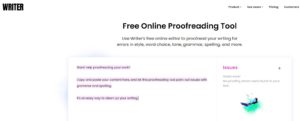 Proofreading Tools for Writers: Writer