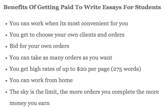 write academic essays for money