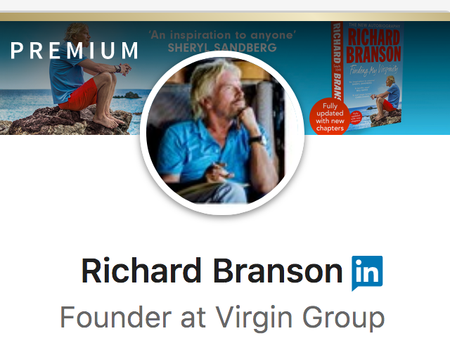 LinkedIn influencers: Richard Branson