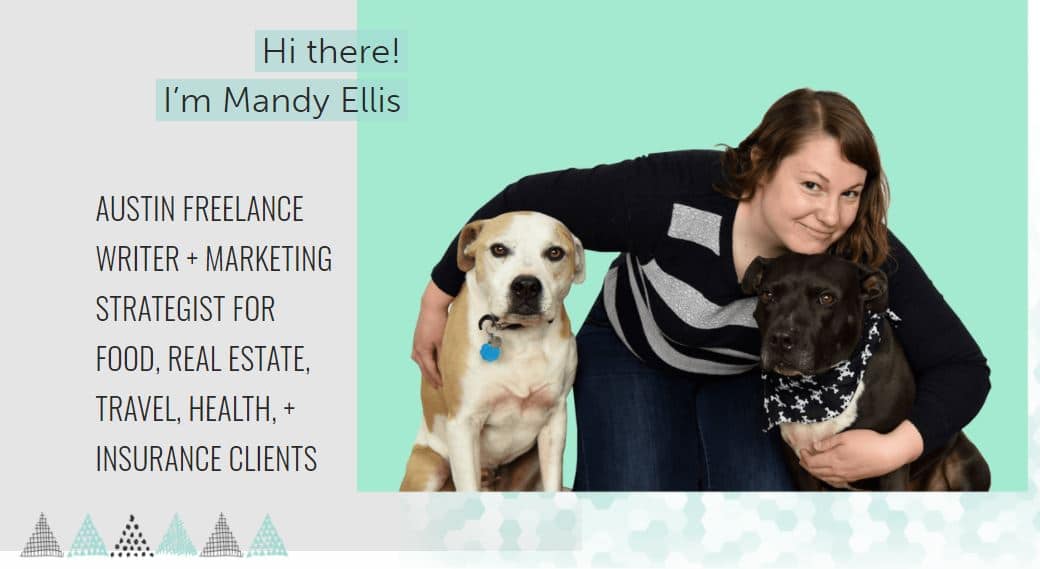 Writer Websites: Mandy Ellis