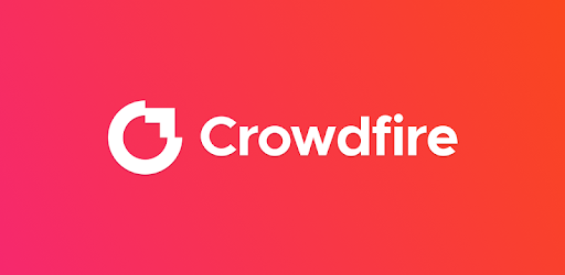 crowdfire logo social media management tools