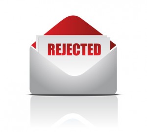 Freelance writer gets rejection letter