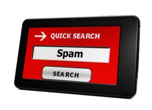 Writer searches spam for client leads